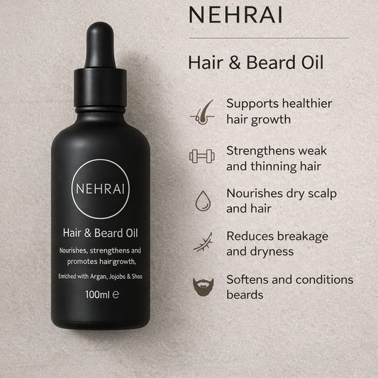 Nehrai Hair & Beard Oil Pre Order Now!